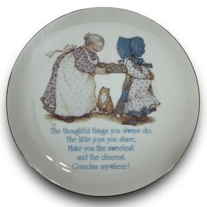 Holly Hobbie Lasting Memories Fine Porcelain Collective Decorative Plate